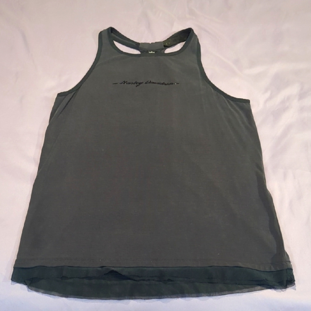 Harley Davidson S Dark GreyTank Top